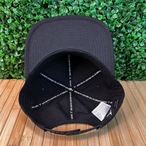 Nike Jordan Pro Jumpman Classics Cap Black Red Snapback Youth Hat - Picture 11 of 11